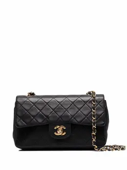 Chanel Pre-Owned: Чёрная сумка 