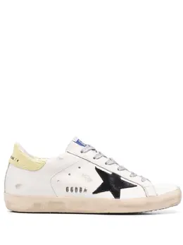 Golden Goose: Белые кроссовки 