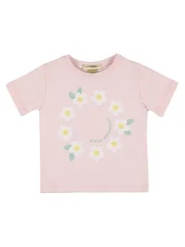 STELLA MCCARTNEY KIDS: Футболка с цветочным принтом