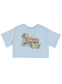 STELLA MCCARTNEY KIDS: Футболка с принтом