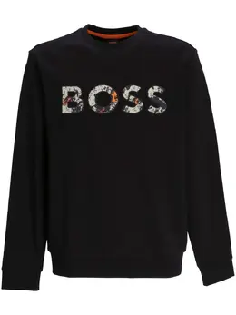 BOSS: Футболка с принтом 