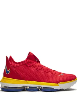 Nike: Красные кроссовки LeBron 16 Low