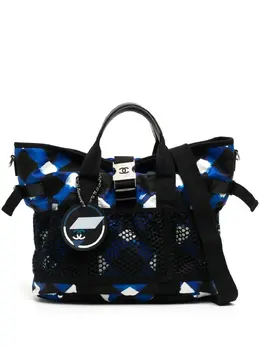 Chanel Pre-Owned: Голубая сумка-шоппер 