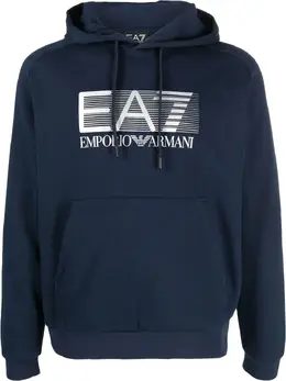 Ea7 Emporio Armani: Синяя толстовка