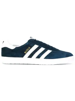 adidas: Голубые кроссовки  Gazelle