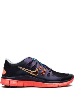 Nike: Фиолетовые кроссовки 