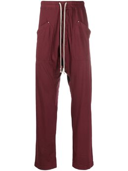 Rick Owens DRKSHDW: Красные брюки 