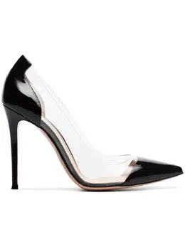 Gianvito Rossi: Чёрные туфли  Plexi 105