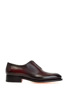 SANTONI: Бордовые туфли 