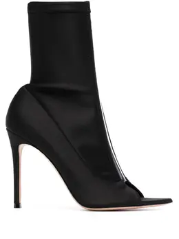 Gianvito Rossi: Чёрные ботинки 