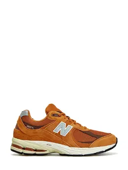 New Balance: Оранжевые кроссовки  2002R