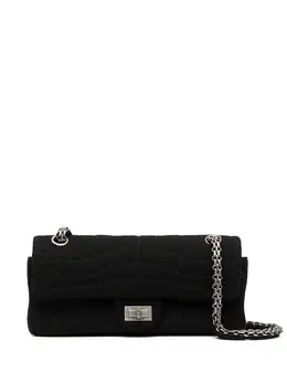 Chanel Pre-Owned: Чёрная сумка 