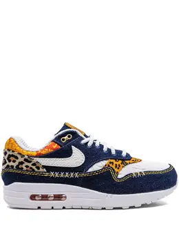 Nike: Синие кроссовки  Air Max 1