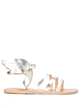 Ancient Greek Sandals: Серебристые сандалии 