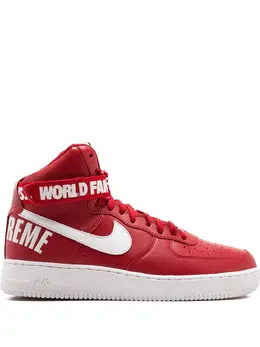 Nike: Красные кроссовки  Air Force 1 High