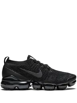 Nike: Чёрные кроссовки Air Vapormax Flyknit 3