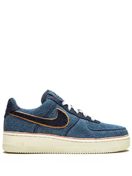 Nike: Голубые кроссовки  Air Force 1