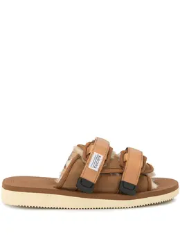 Suicoke: Коричневые сандалии 