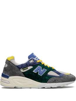 New Balance: Многоцветные кроссовки  990