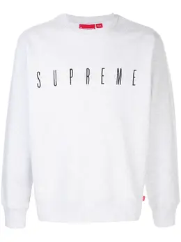 Supreme: Свитшот с принтом 