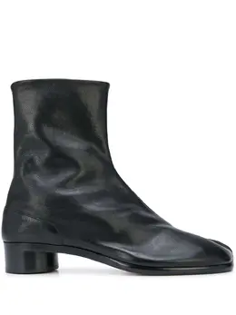 Maison Margiela: Чёрные ботинки  Tabi