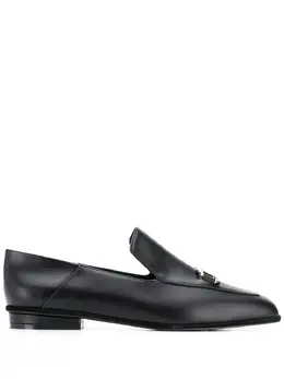 Salvatore Ferragamo: Чёрные лоферы 