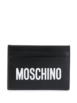 Moschino: Картхолдер с принтом