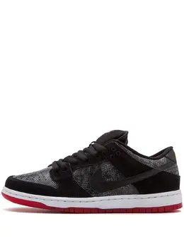 Nike: Чёрные кроссовки  Dunk Low Premium SB