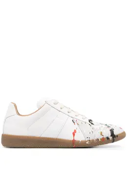 Maison Margiela: Белые кроссовки  Replica