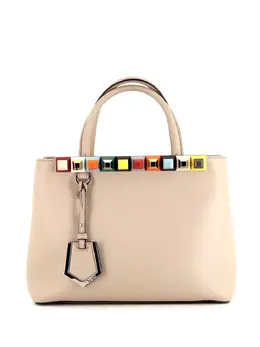 Fendi Pre-Owned: Бежевая сумка-шоппер