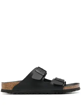 Birkenstock: Чёрные сандалии  Arizona