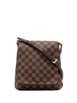Louis Vuitton: Коричневая сумка 