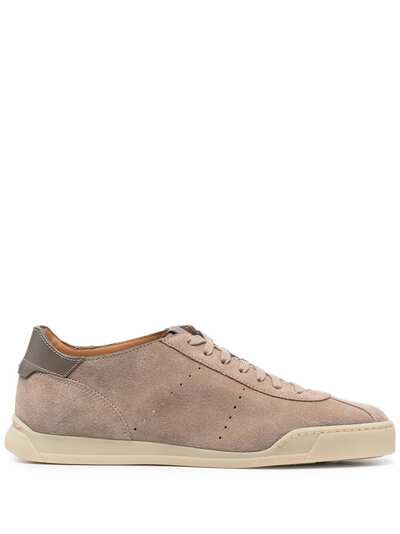 Santoni low cheap top sneakers