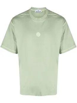Stone Island: Хлопковая футболка 