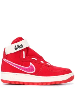 Nike: Красные кроссовки  Air Force 1 High