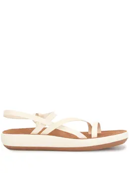 Ancient Greek Sandals: Белые сандалии 