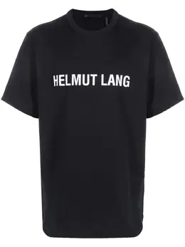 Helmut Lang: Футболка с принтом 