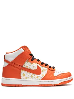 Nike: Оранжевые кроссовки Dunk High Pro SB