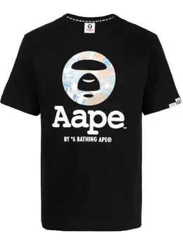 AAPE BY *A BATHING APE®: Футболка с принтом 