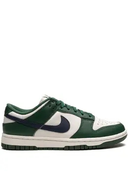 Nike: Тёмные кроссовки  Dunk Low