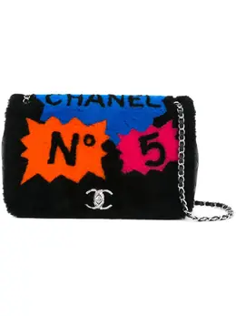 CHANEL Pre-Owned: Чёрная сумка 