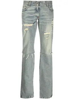 Dolce & Gabbana Pre-Owned: Рваные джинсы 