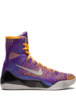 Nike: Чёрные кроссовки Kobe 9 Elite