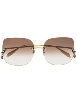 Alexander McQueen Eyewear: Очки 