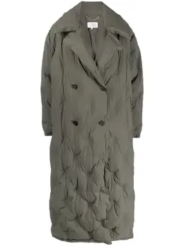 Maison Margiela: Пальто цвета хаки 