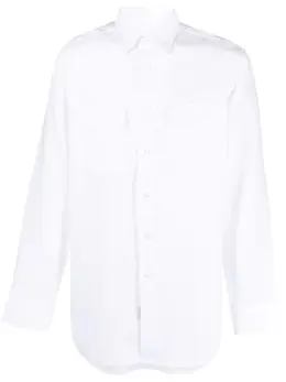 Brioni: Льняная рубашка 