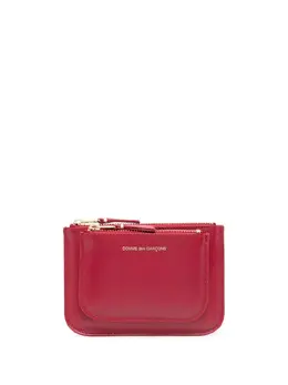 Comme Des Garçons Wallet: Красный кошелёк 