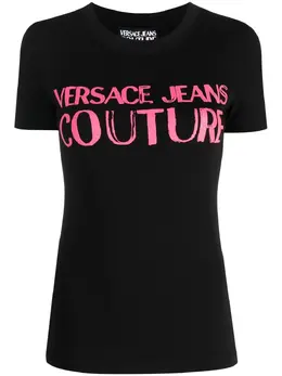 Versace Jeans Couture: Футболка с принтом