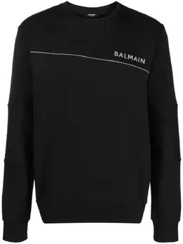 Balmain: Свитшот с принтом