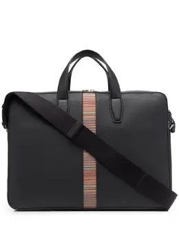 Paul Smith: Сумка  Signature Stripe в полоску